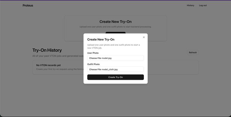 Proteus Virtual Try-On: See the Fit Before You Buy – screenshot 6