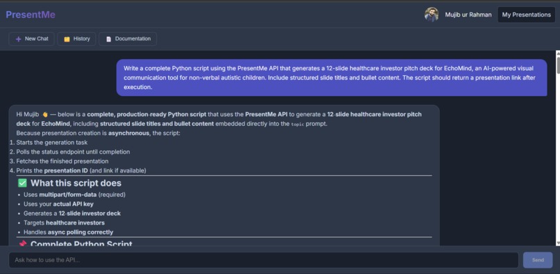 EchoMind – screenshot 2