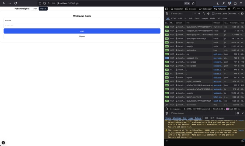 PolicyInsight AI – screenshot 2