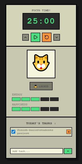 taskagotchi – screenshot 1