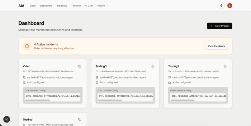 Autonomous Incident Agent (AIA) – screenshot 7