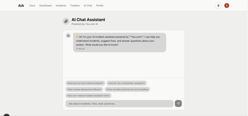 Autonomous Incident Agent (AIA) – screenshot 8