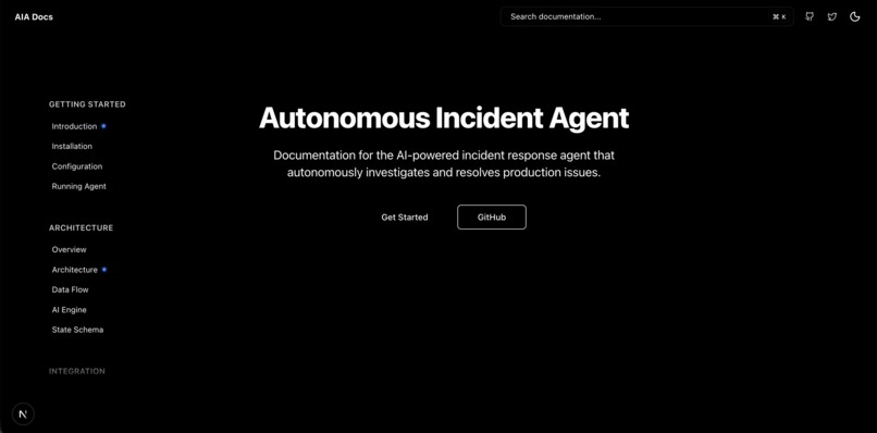 Autonomous Incident Agent (AIA) – screenshot 9
