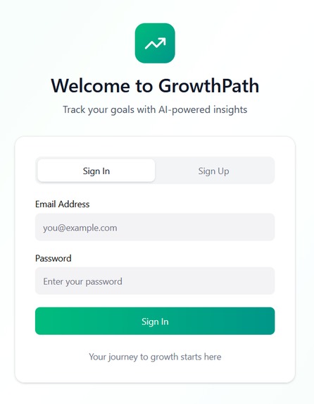GrowthPath – screenshot 2