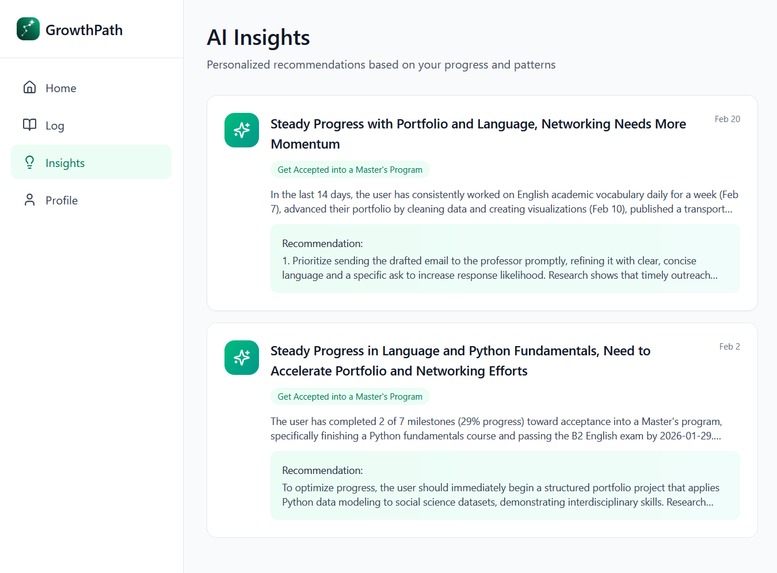 GrowthPath – screenshot 9