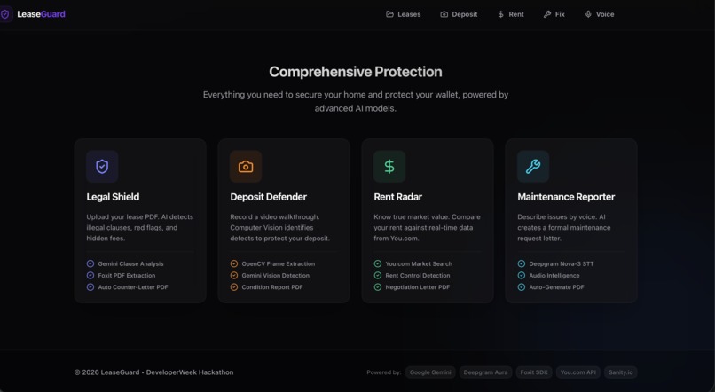 LeaseGuard – screenshot 1