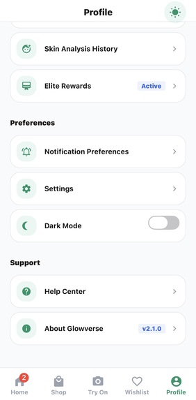 Glowverse App:AI beauty: virtual try-on, skin analysis – screenshot 6
