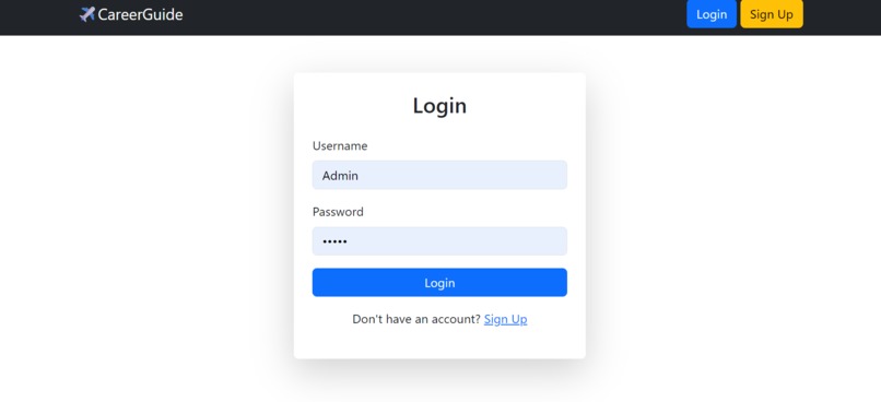 CareerGuide – screenshot 2
