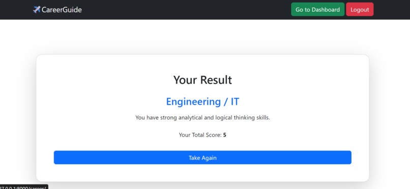 CareerGuide – screenshot 4