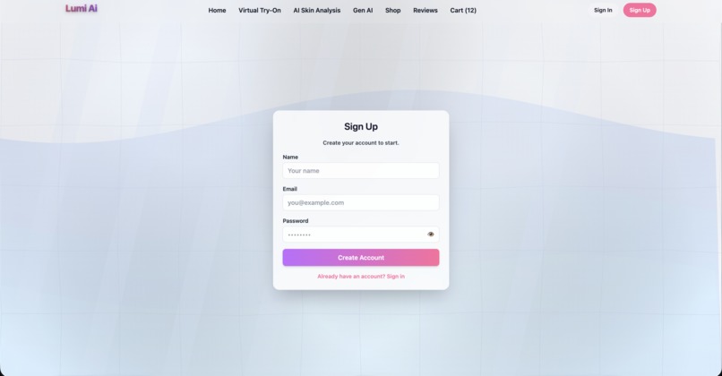 LumiAI Platform – screenshot 3