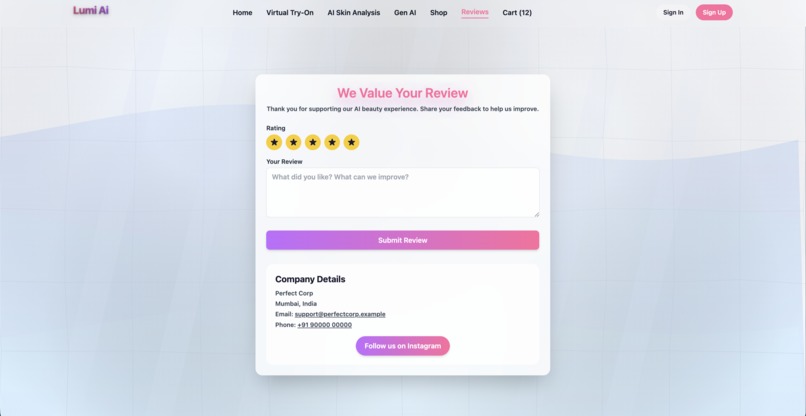 LumiAI Platform – screenshot 5