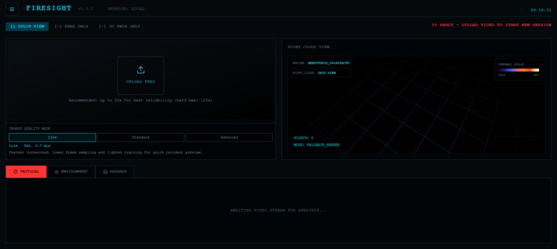 FireSight: 3D Tactical Digital Twin – screenshot 4