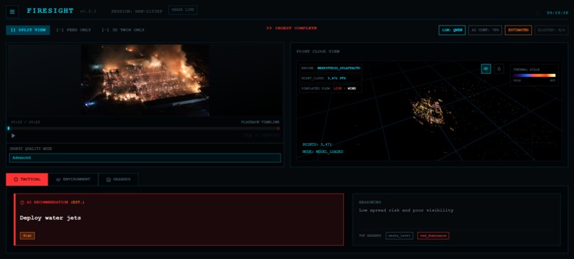 FireSight: 3D Tactical Digital Twin – screenshot 7