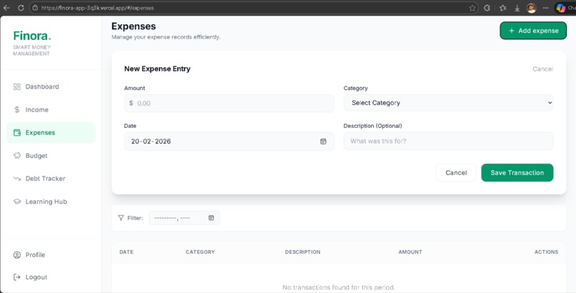 Finora — Smart Money Management App – screenshot 3