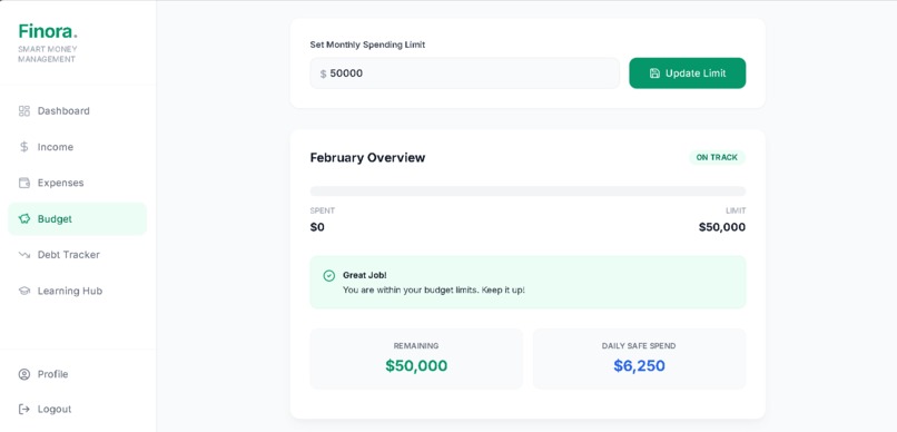 Finora — Smart Money Management App – screenshot 2