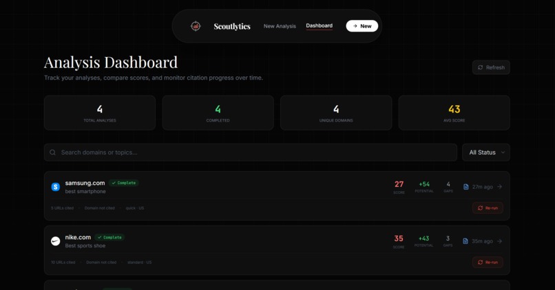Scoutlytics – screenshot 6