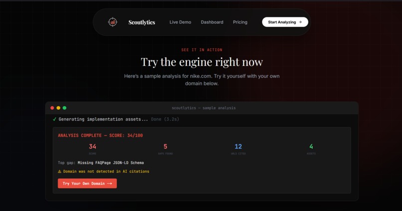 Scoutlytics – screenshot 4
