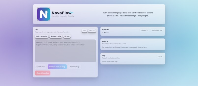 NovaFlow Ops – screenshot 2