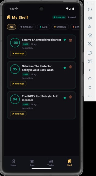 Lixus Agent — Skincare Intelligence Firewall – screenshot 3