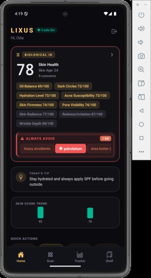 Lixus Agent — Skincare Intelligence Firewall – screenshot 10