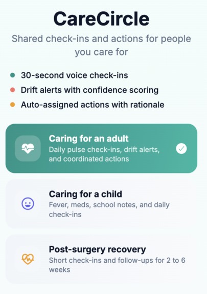 CareCircle – screenshot 1