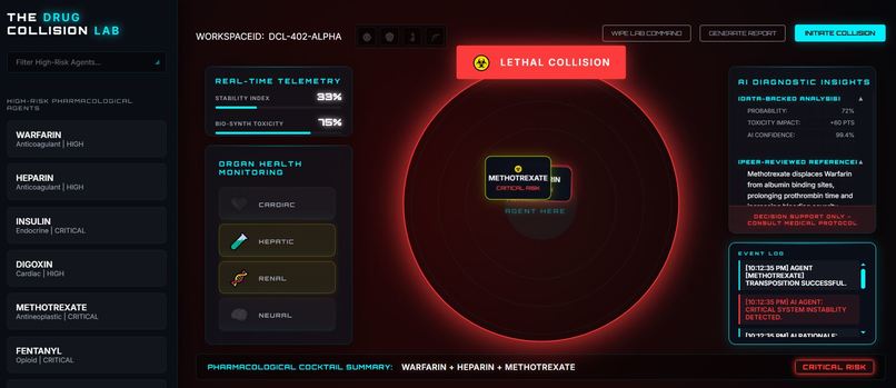 SYNAPSE: The Drug Collision Lab – screenshot 1