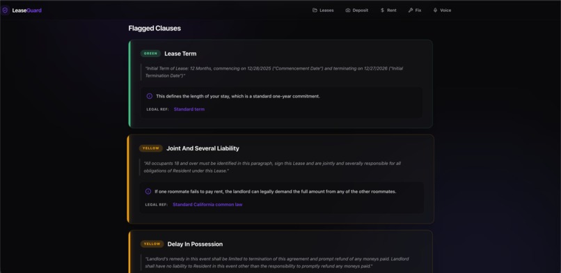 LeaseGuard – screenshot 3