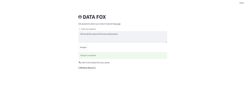 Data Fox – screenshot 1
