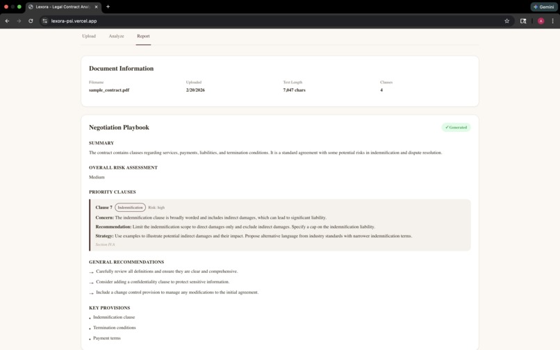 Lexora – screenshot 3