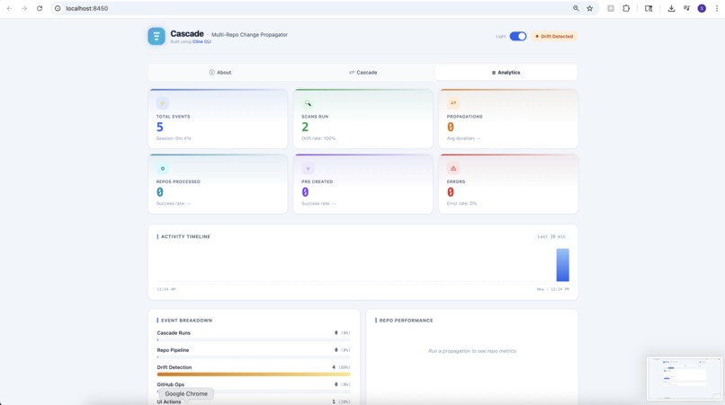 Cascade - Multi-Repo Change Propagator – screenshot 5