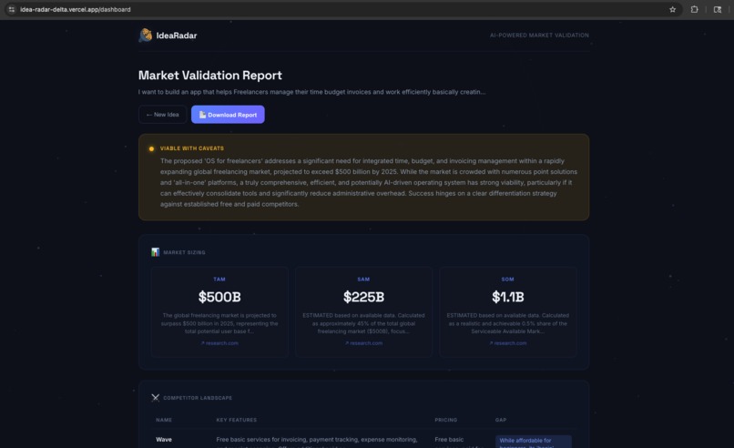 Idea Radar – screenshot 4