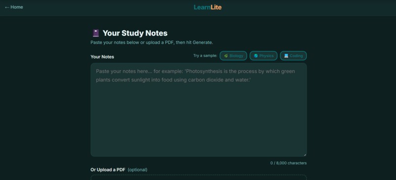 LearnLite – screenshot 4
