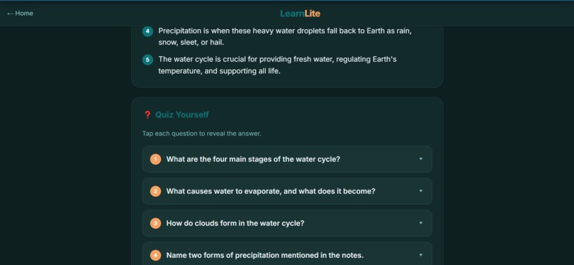 LearnLite – screenshot 7
