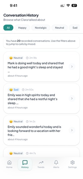 ClaraCare – screenshot 4
