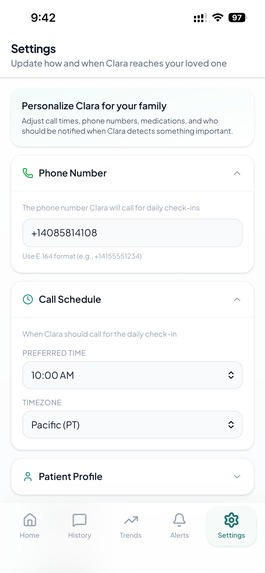 ClaraCare – screenshot 11