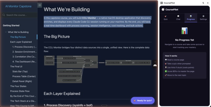 CoursePilot — AI Tutor That Meets You Where You Learn – screenshot 4