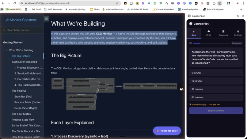 CoursePilot — AI Tutor That Meets You Where You Learn – screenshot 5