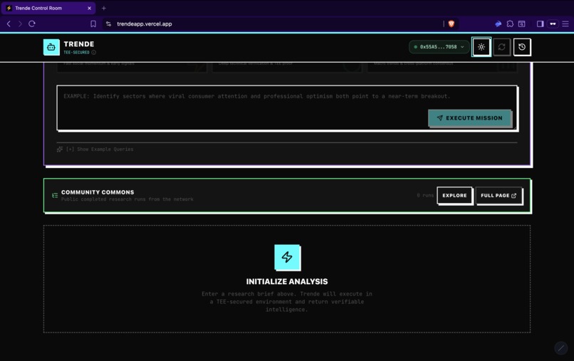 Trende – screenshot 1