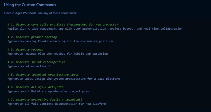 Kilo Code Agile PM Mode – screenshot 1