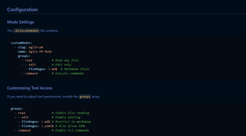 Kilo Code Agile PM Mode – screenshot 5