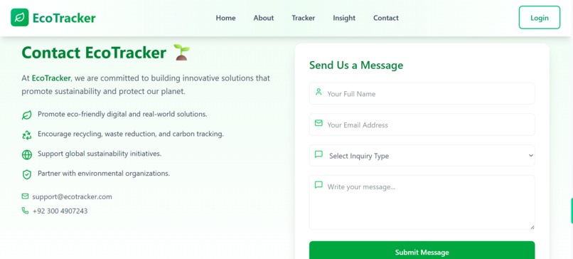 EcoTracker – screenshot 3