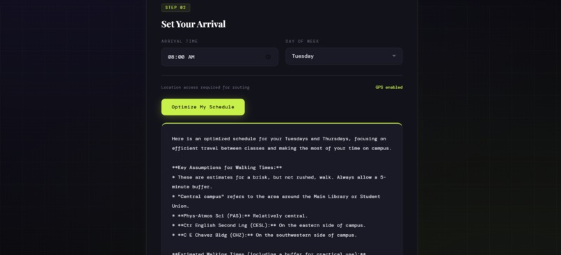 Gemini Schedule Optimiser – screenshot 3