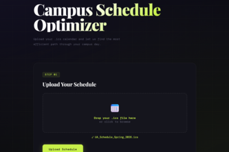 Gemini Schedule Optimiser