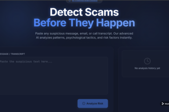 AI SCAM DETECTOR