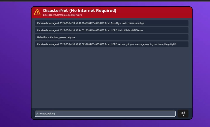 CrisisConnect – screenshot 1