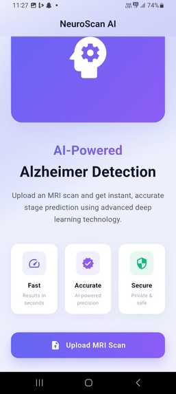 AI 4 Alzheimers – screenshot 2