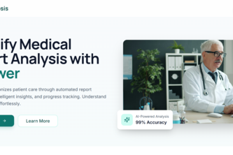 RAGnosis is an AI- powered medical report analysis. 