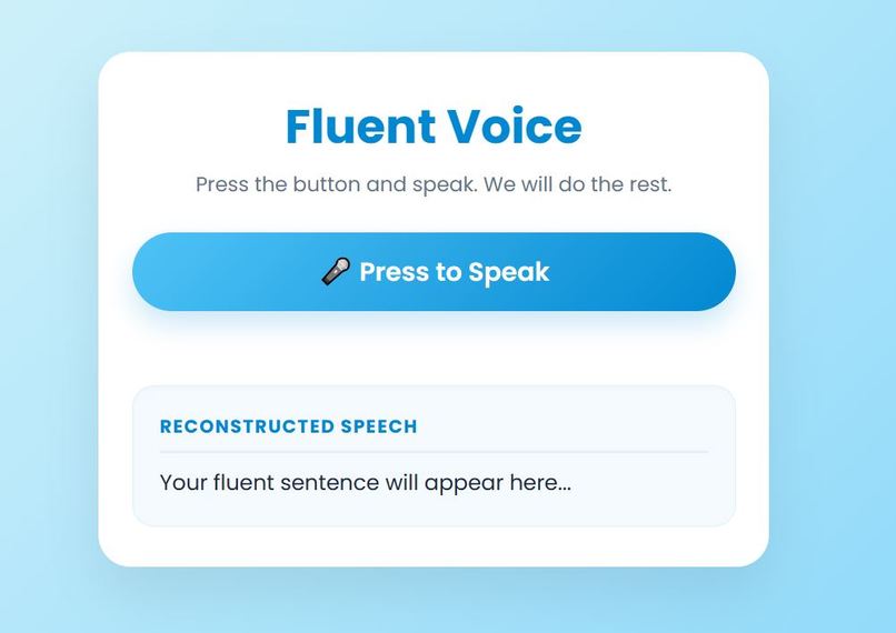 Aphasia Fluent Voice – screenshot 1