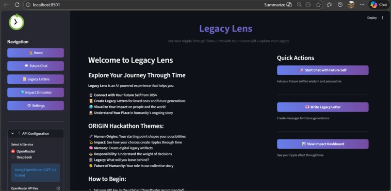 Legacy_lens – screenshot 4