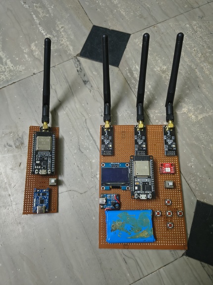 signal distrubance for monitoring drones using esp32 – screenshot 1